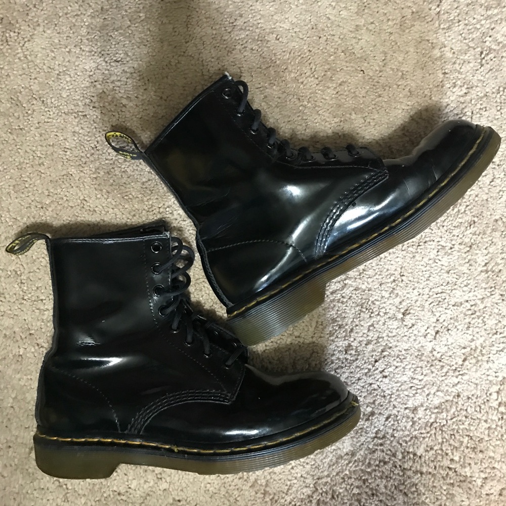 Dr. Martens Patent Leather Boots